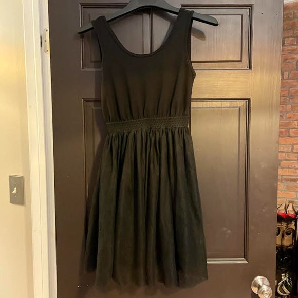 Forgiveness Dresses & Skirts - Black Tank and Tulle Skirt Dress: Size M